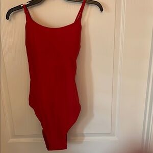 Shade Shore Red One-Piece Swimsuit. NWT. Size 16(XL).
